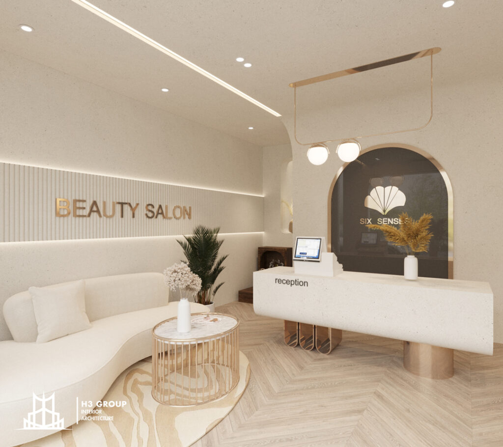 Giới thiệu dịch vụ thiết kế shop spa của H3 Group