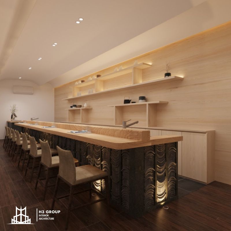 Bố trí không gian nhà hàng khoa học