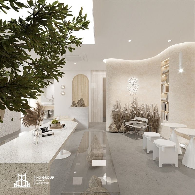 Quán cafe phong cách hiện đại