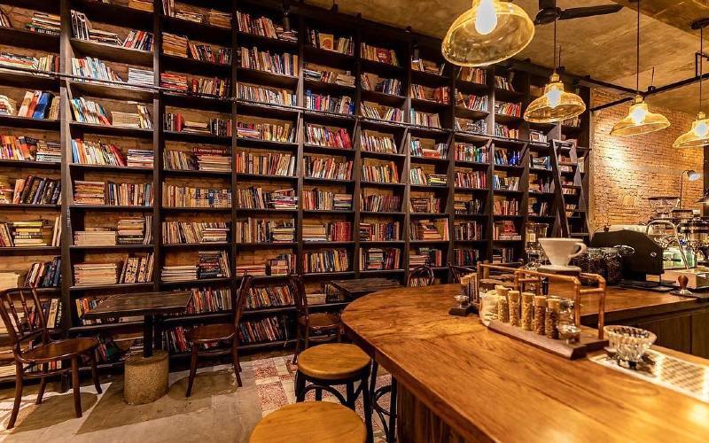 Xu hướng thiết kế cafe sách