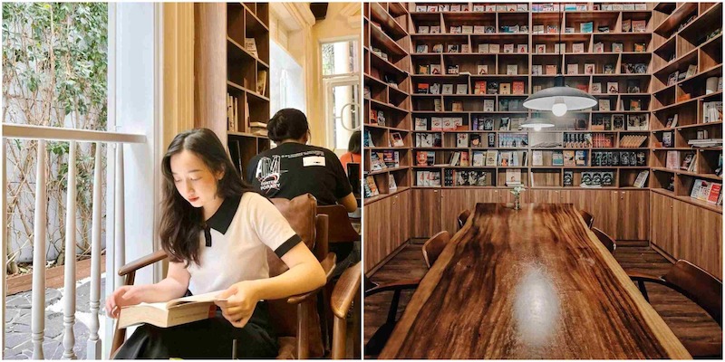 Không gian ngồi đọc sách đa dạng từ đi cá nhân đến nhóm