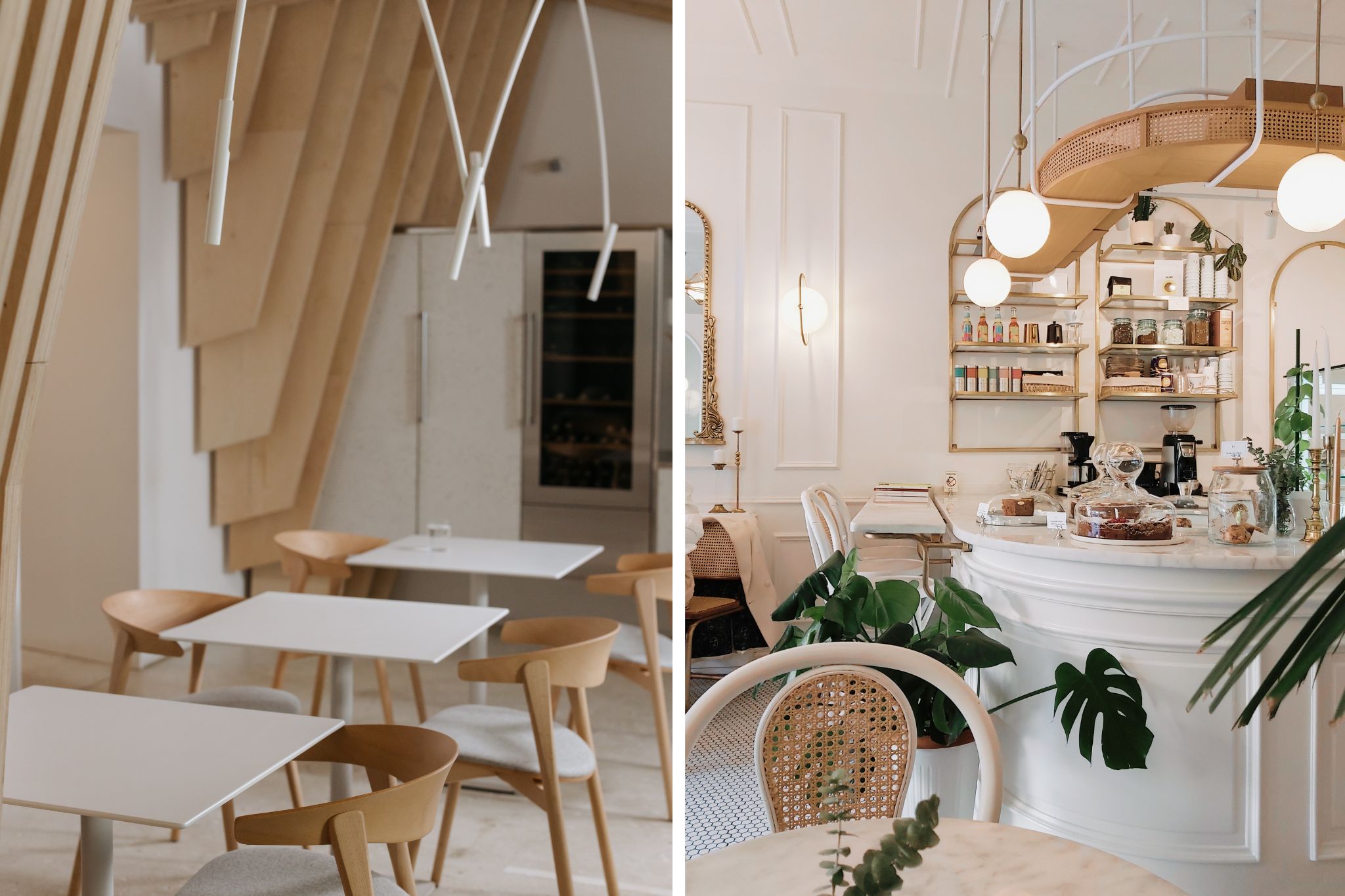 Phong cách Cafe kết hợp bánh