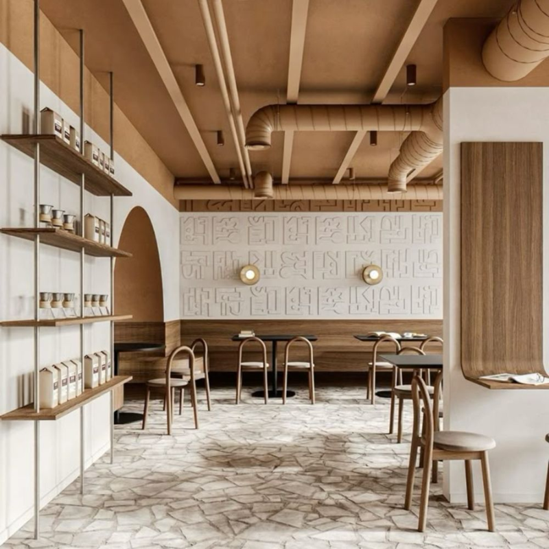 Đảm bảo công năng trong thiết kế quán cafe hiện đại