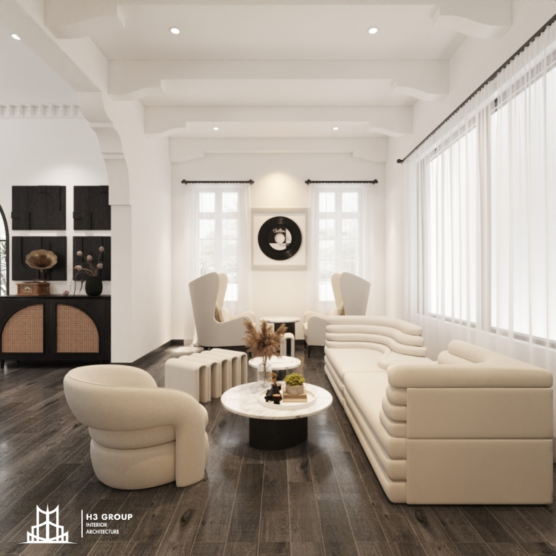 Mẫu thiết kế quán cafe phong cách Minimalism