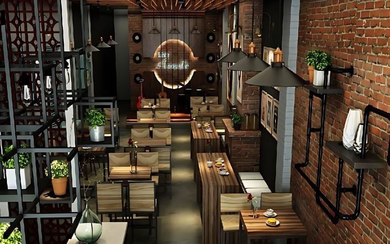 Nội thất gỗ tự nhiên, mộc mạc, kết hợp với các chi tiết trang trí handmade là dấu ấn riêng thu hút khách hàng của những quán cafe acoustic