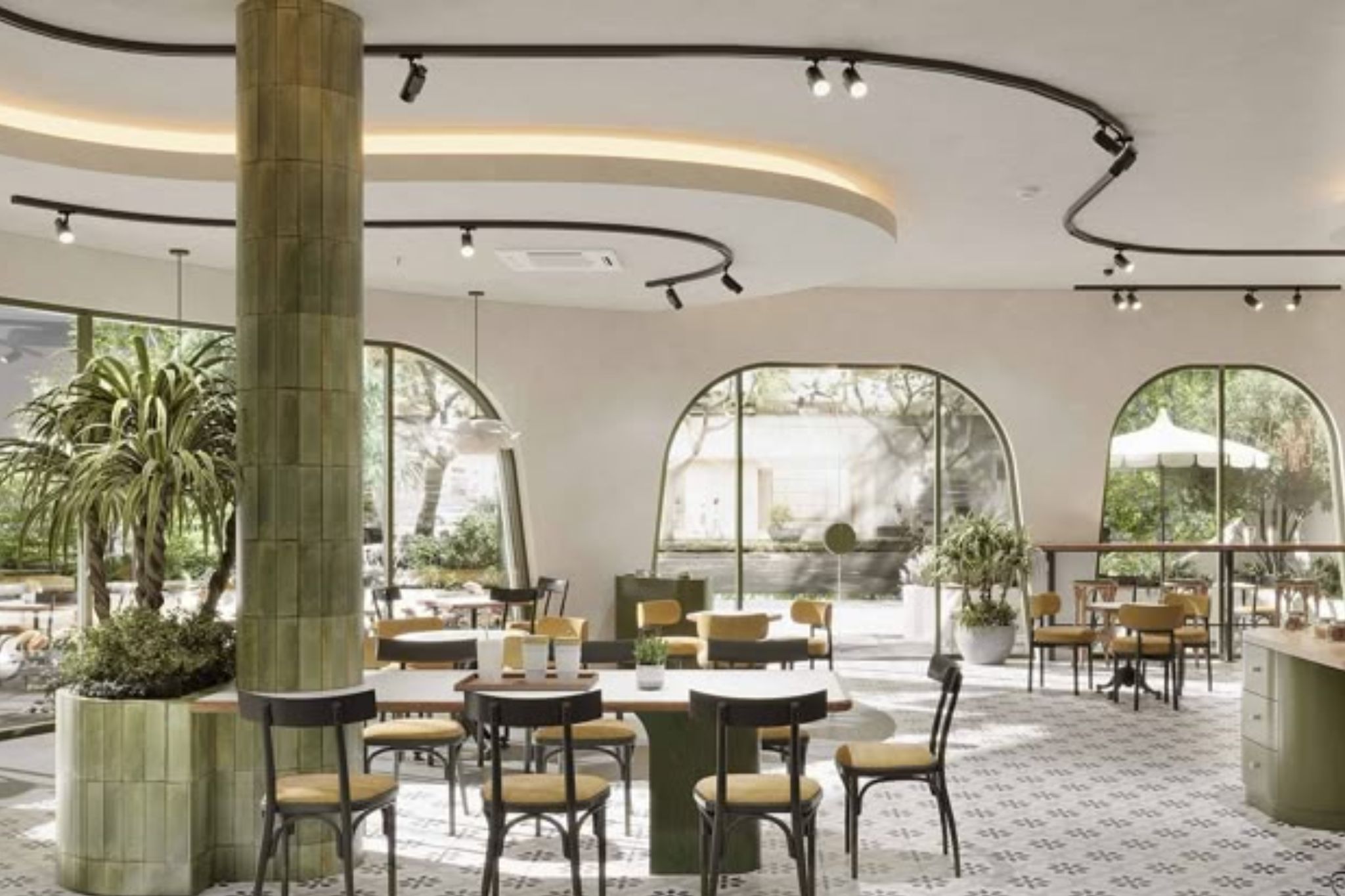 Cafe Pháp tối giản - hiện đại