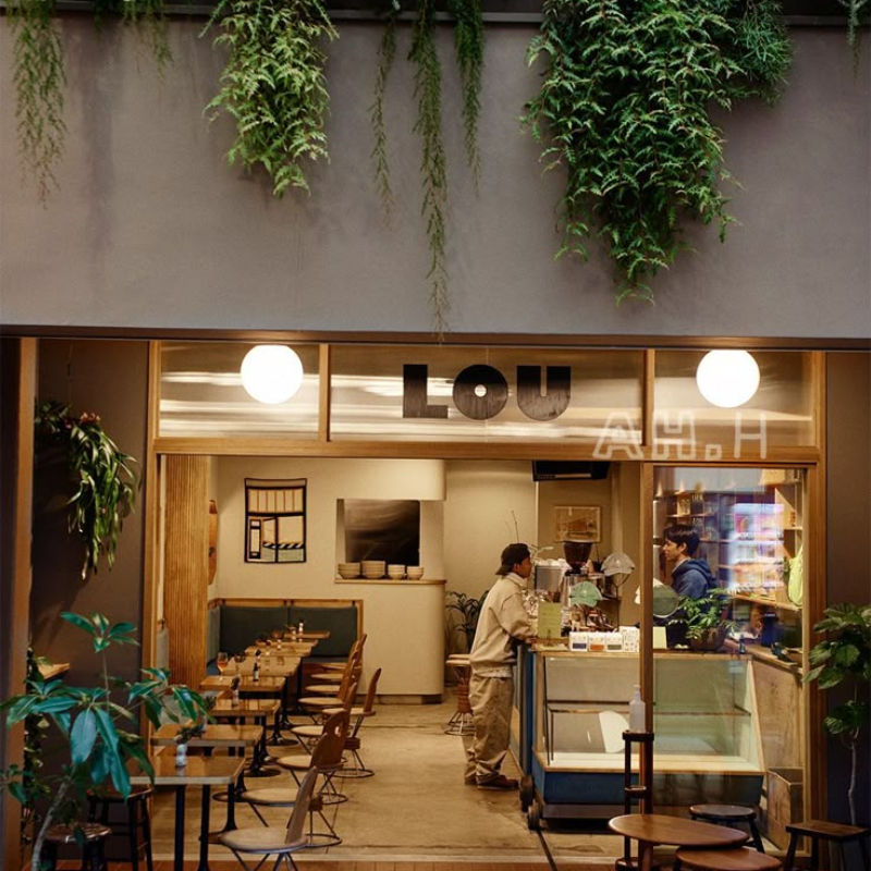Thiết kế quán cafe 15m2 phong cách rustic