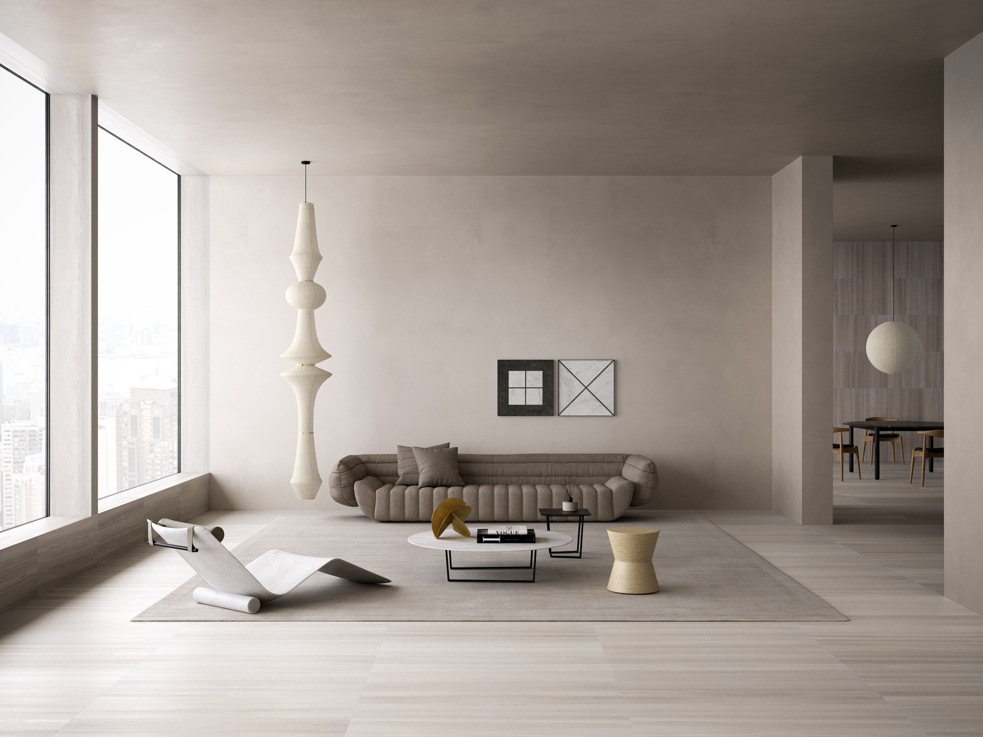 Phong cách Minimalism đề cao sự tối giản, loại bỏ các chi tiết rườm rà trong thiết kế
