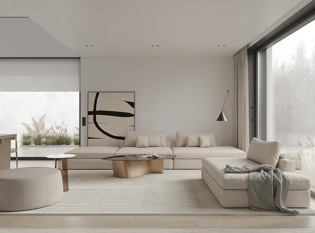 Phong cách thiết kế Minimalism sử dụng các màu sắc trung tính, tránh gây rối mắt (Nguồn: Sưu tầm)