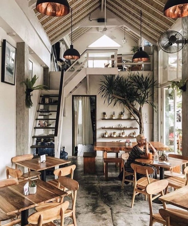 Phần không gian diện tích nhỏ nhưng được thiết kế tạo nét Vintage, thư giãn