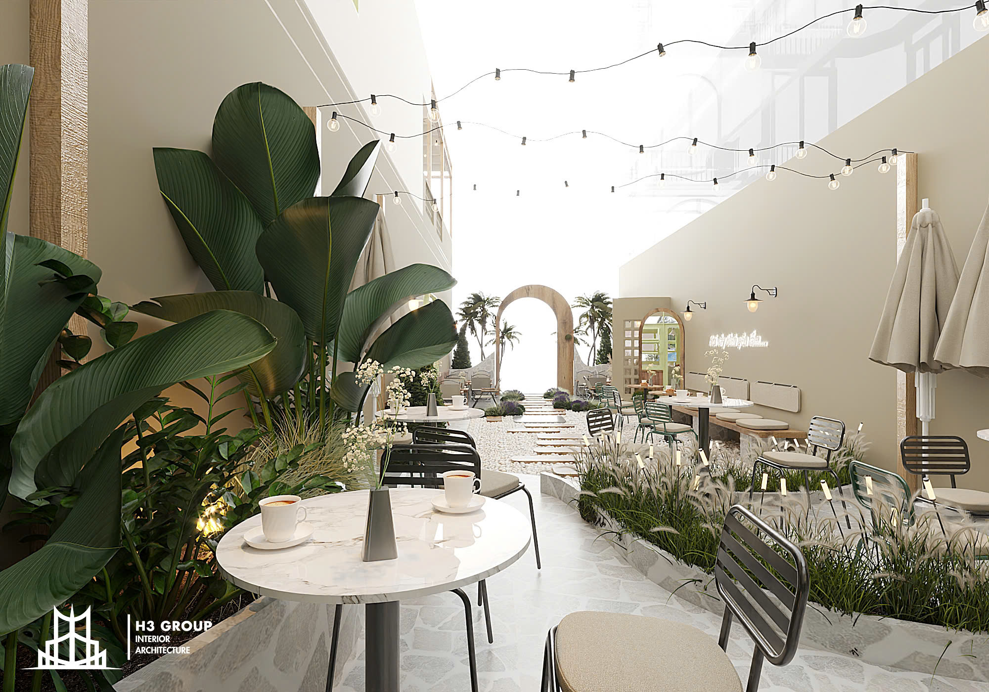 An Cream - Tea dự án quán cafe độc đáo, hòa hợp với thiên nhiên
