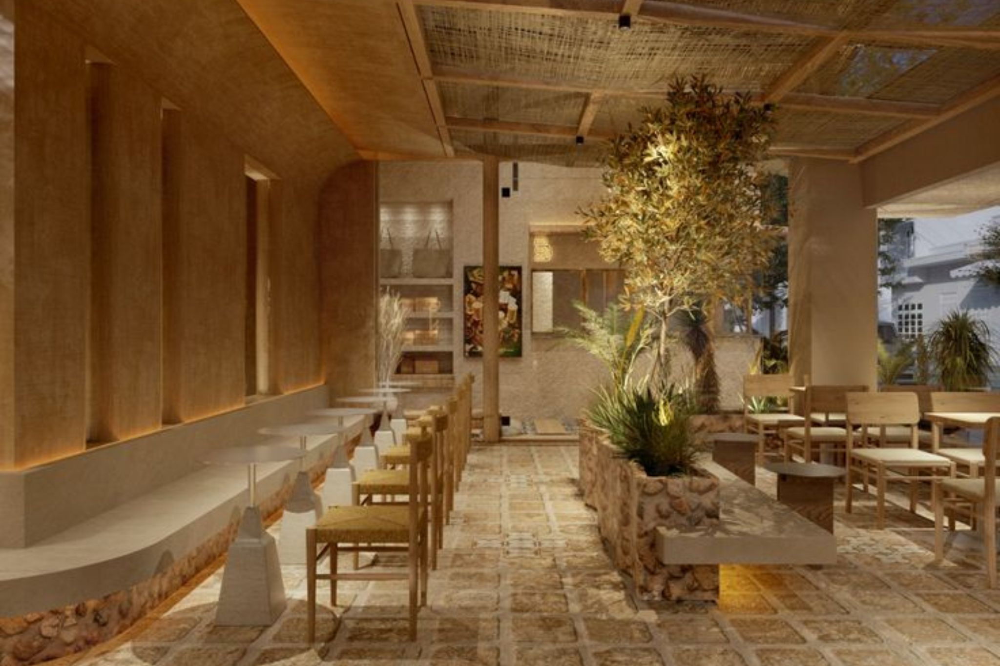 Quán cafe kiểu Pháp