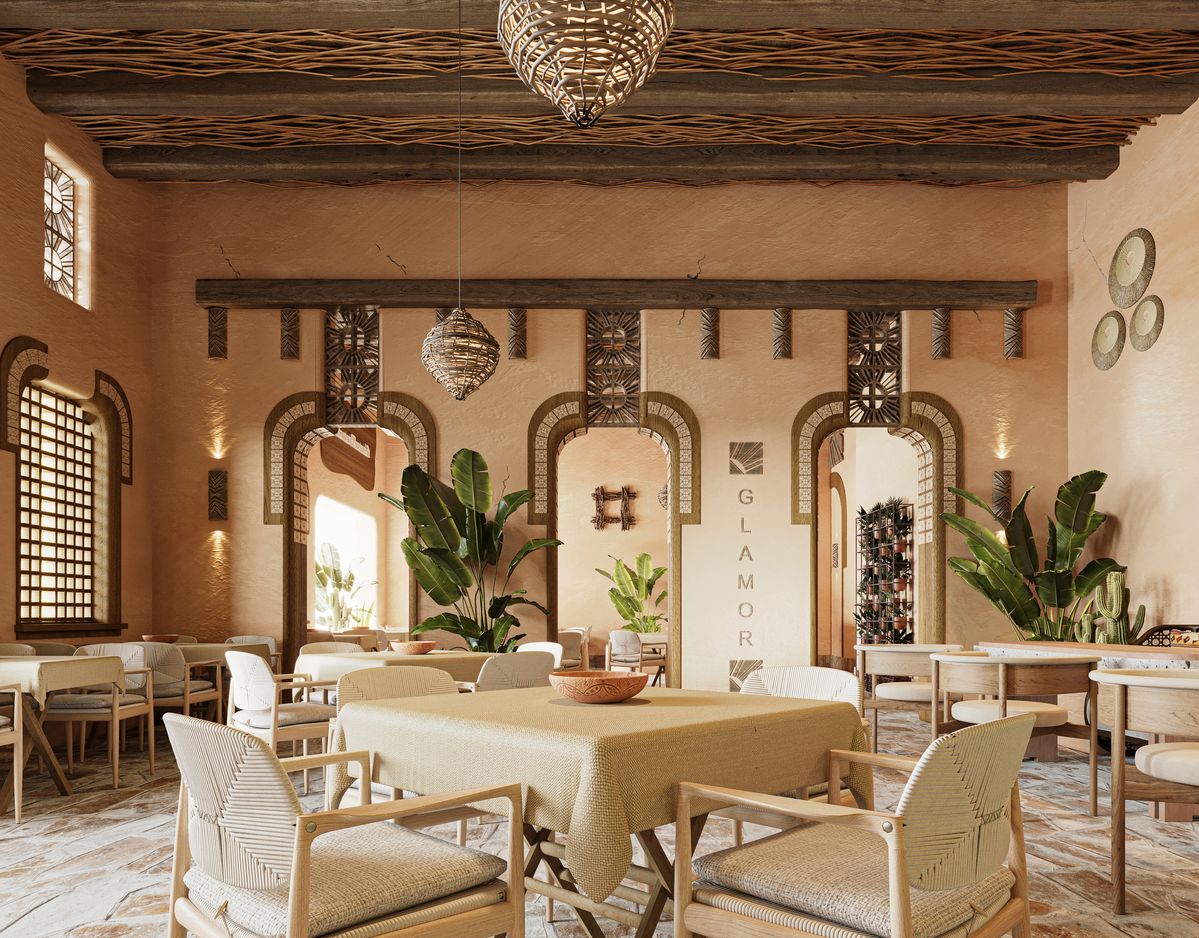 Thiết kế quán cafe mặt tiền 10m với phong cách Scandinavian