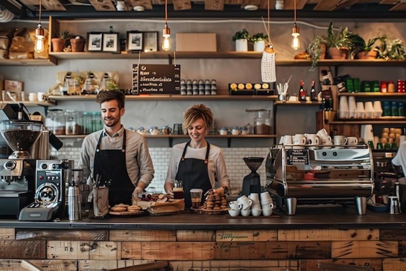 Nhân viên chính là “gương mặt đại diện” của quán cafe, vì vậy đội ngũ nhân viên cần đảm bảo tác phong chuyên nghiệp và thái độ thân thiện với khách hàng