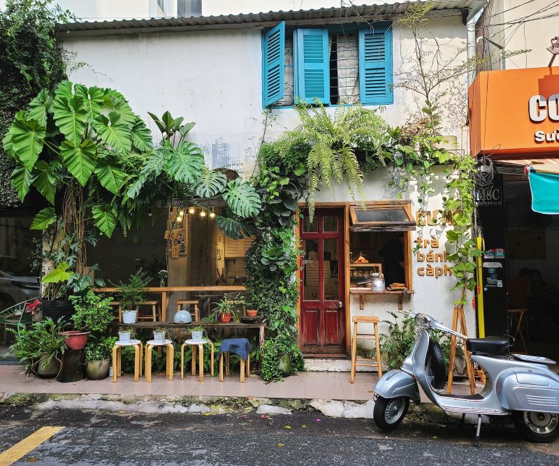 Cafe cóc tuy nhỏ nhưng dễ tiếp cận khách quen, phù hợp để bắt đầu kinh doanh với vốn ít   