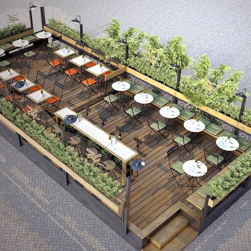 Rooftop cafe Tropical lý tưởng cho buổi hẹn cuối tuần, vừa thưởng thức cà phê vừa ngắm thành phố