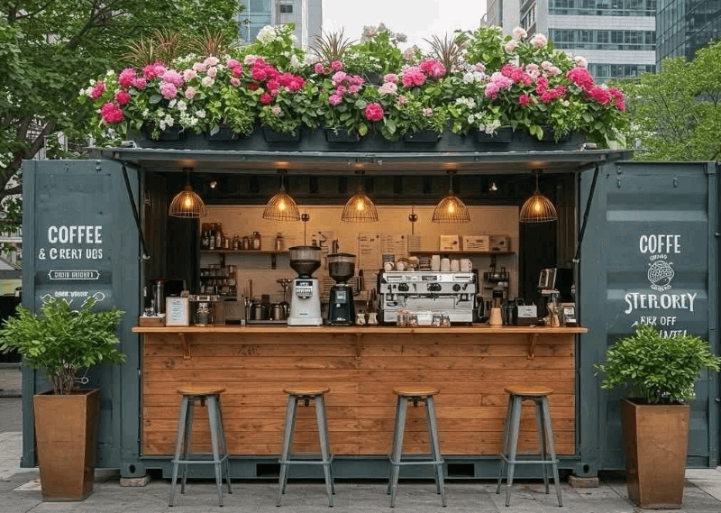 Thiết kế container sáng tạo, tận dụng hiệu quả không gian nhỏ hẹp mà vẫn đảm bảo công năng và thẩm mỹ