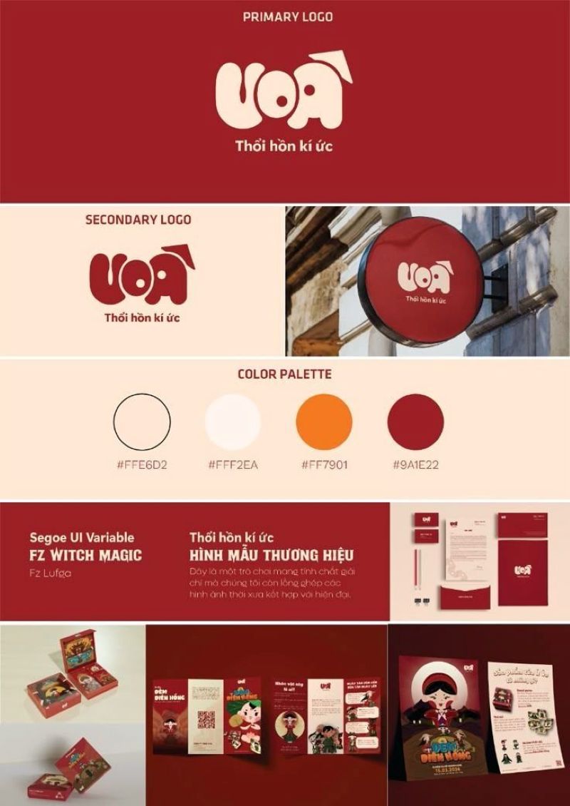 Màu sắc thương hiệu cần được quy định cụ thể về hệ màu chủ đạo, phụ trợ và các mã màu tương ứng