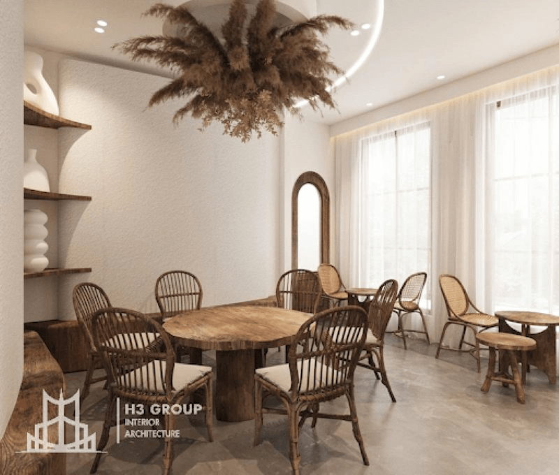 Mô hình cafe kết hợp (Studio nhỏ, sách, workshop) tích hợp thêm dịch vụ khác