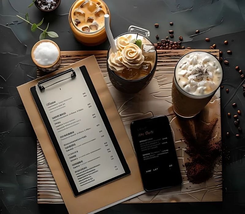 Menu nên được thiết kế tinh gọn, dễ lựa chọn và bám sát thị hiếu khách hàng