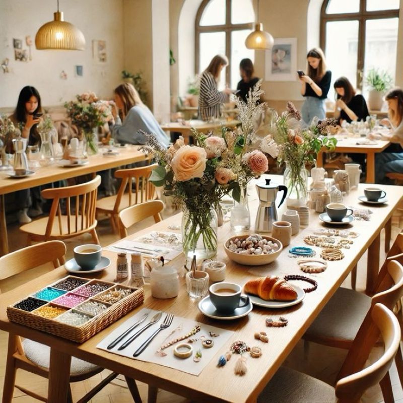 Cafe workshop thu hút đối tượng khách hàng yêu thích sự sáng tạo