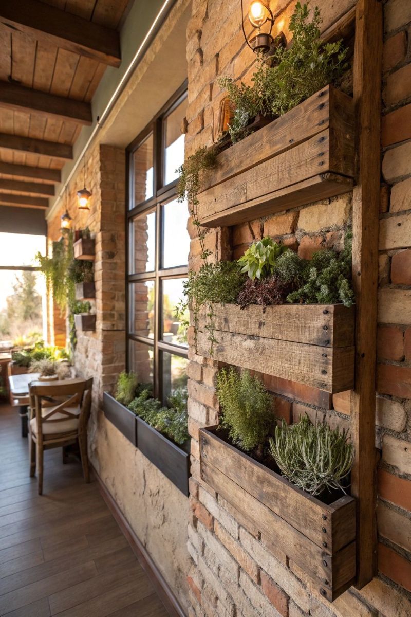 Sơn màu hoặc giữ nguyên chất liệu thô, pallet đều mang lại phong cách riêng biệt, phù hợp với quán cafe vintage hay industrial   