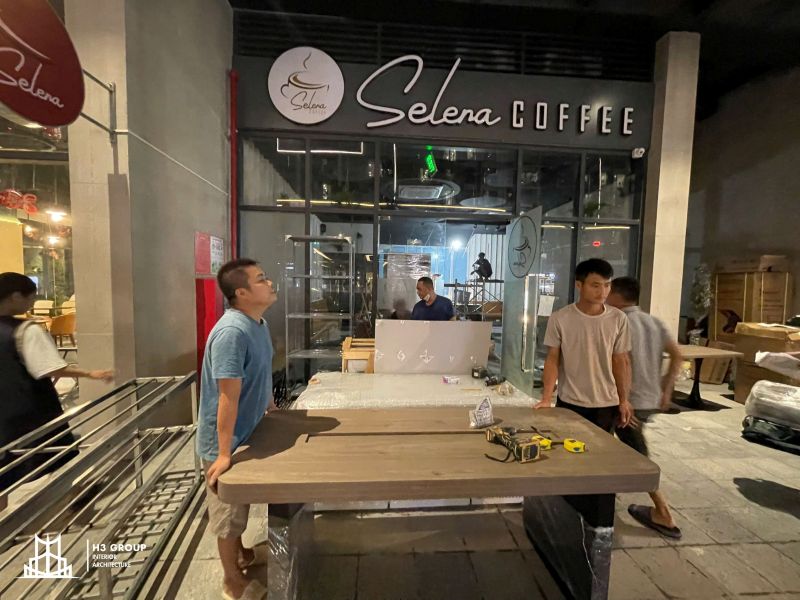 Dự án thiết kế Selena Coffee