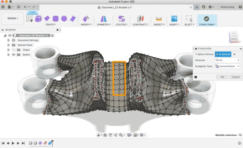 Fusion 360 chủ yếu thuộc về thiết kế kỹ thuật, cơ khí, không chuyên về thiết kế nội thất quán cafe