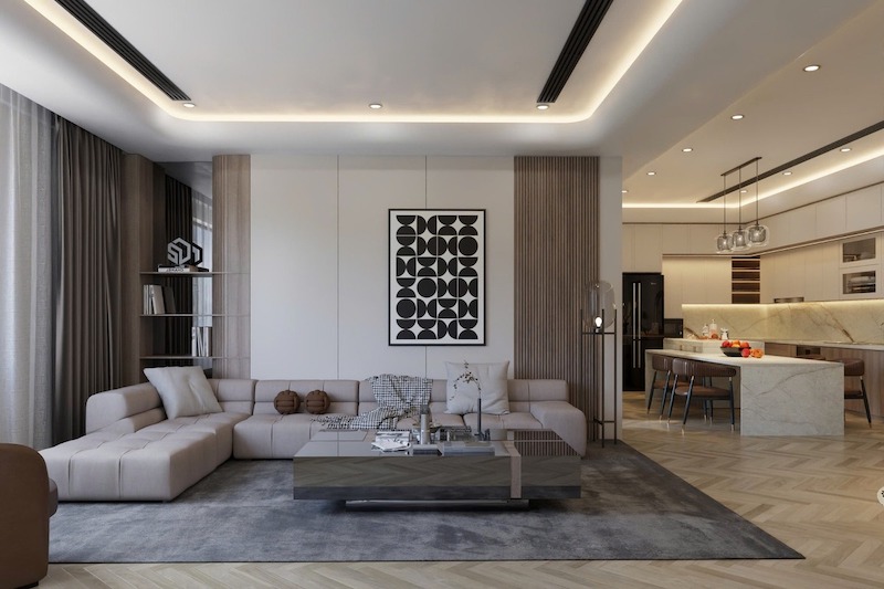 KDesign tập trung vào các thiết kế hiện đại, tân cổ điển,...
