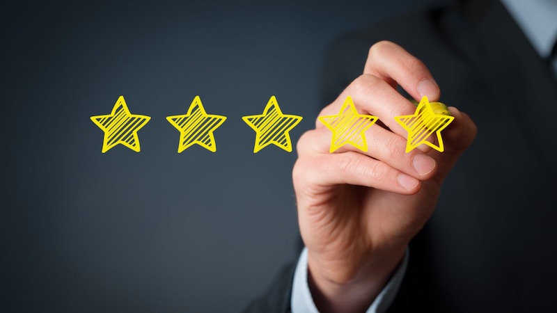Đánh giá thực tế của khách hàng sẽ giúp nâng cao uy tín và độ tin cậy của đơn vị thiết kế thi công