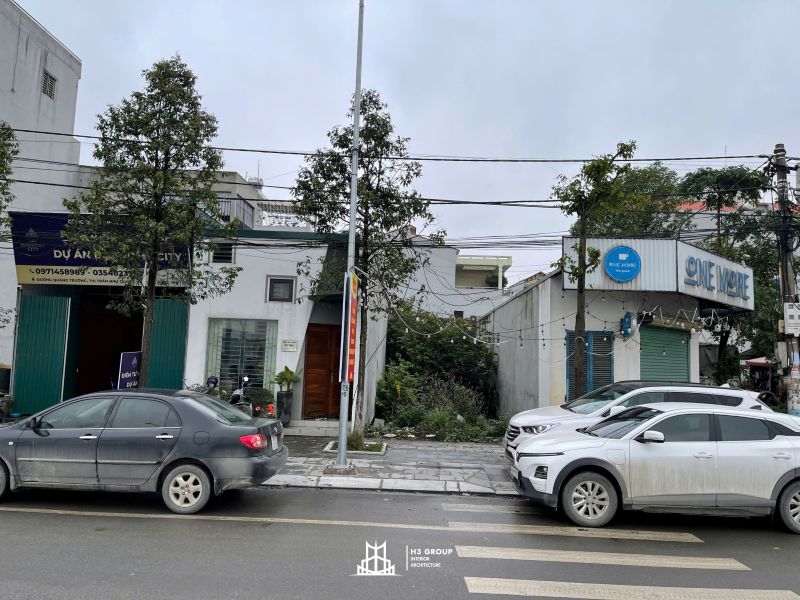 Công trình nằm tại vị trí cực kỳ thuận lợi – ngay đầu ngã ba lớn