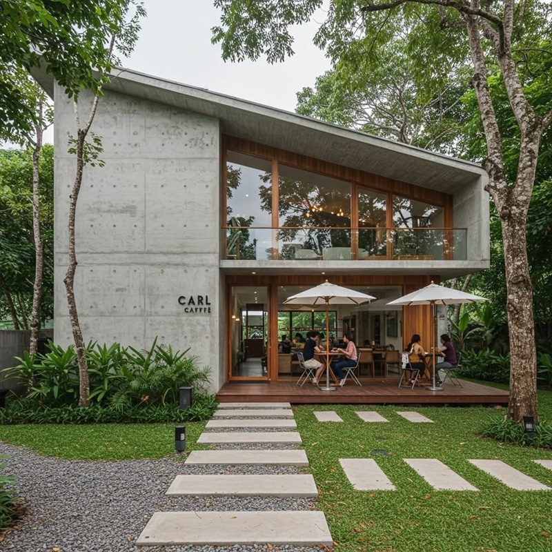 Thiết kế quán cafe phong cách Nhật Bản đặc biệt thu hút những khách hàng yêu thích sự tối giản và nét đẹp truyền thống phương Đông