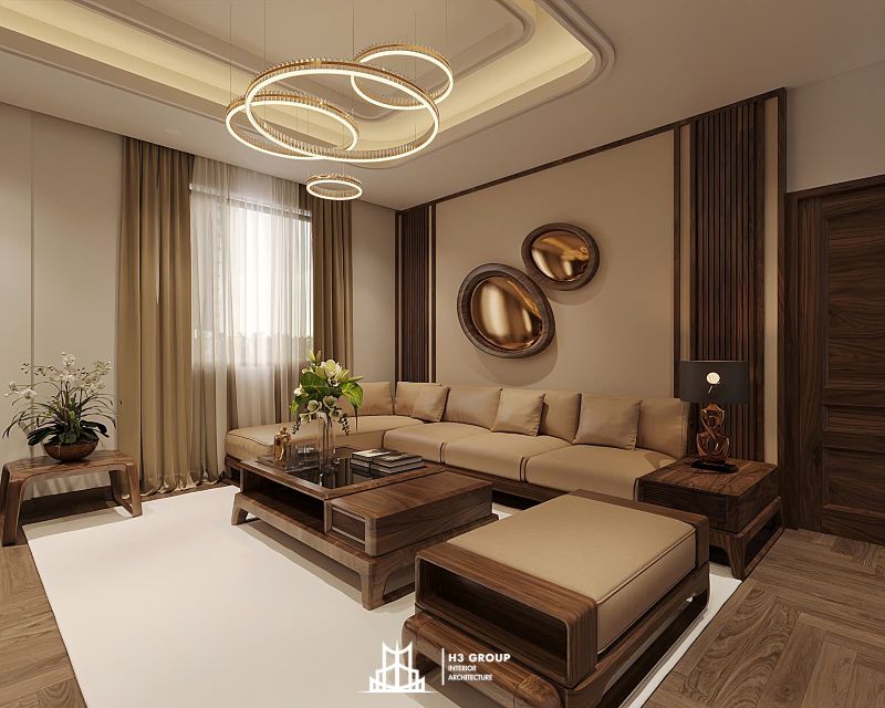 Không gian được thiết kế theo tiêu chí ấm cúng, hiện đại