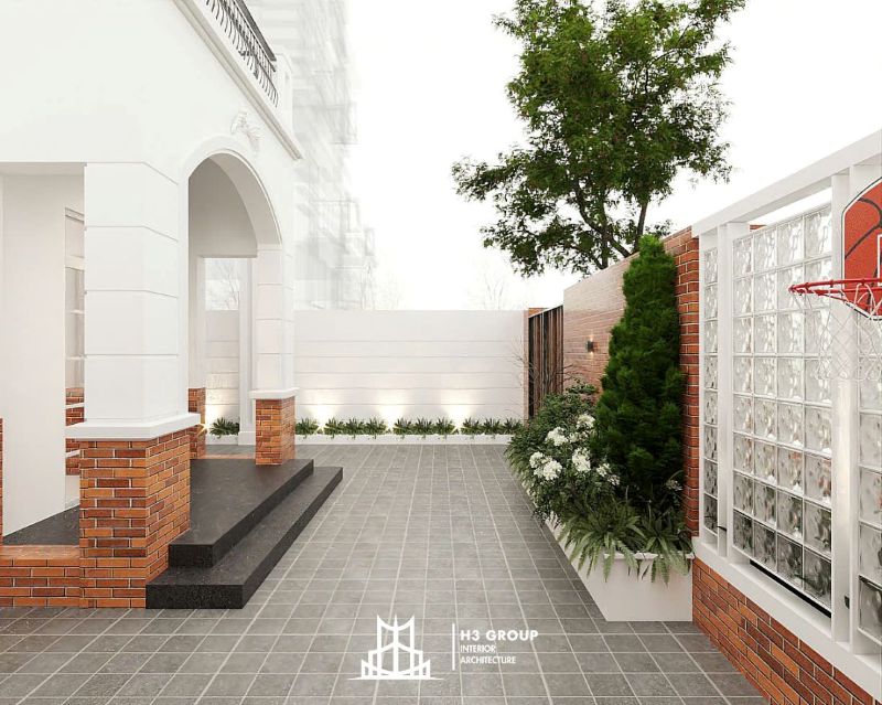 tường xây dày và chia thành nhiều vách ngăn cứng khiến không gian bên trong