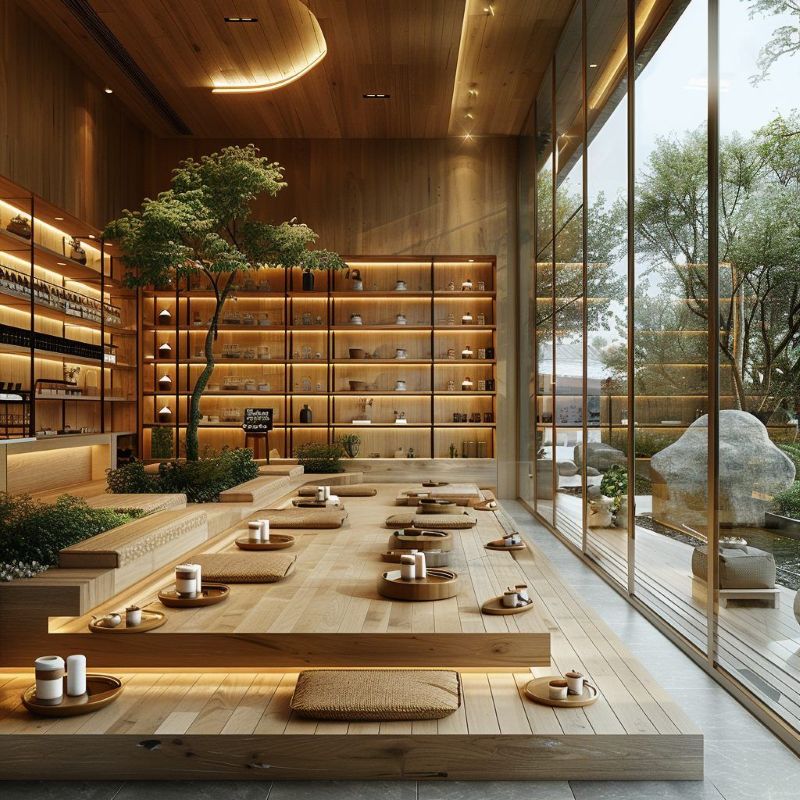 Thiết kế quán cafe phong cách Hàn Quốc mang đến không gian nhẹ nhàng, sáng sủa và gần gũi, rất phù hợp với thị hiếu giới trẻ hiện nay