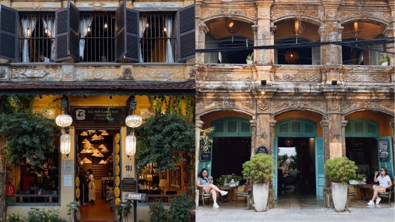 Quán cafe phong cách Hội An giữ nguyên nét đẹp của những ngôi nhà cổ để bảo tồn giá trị văn hóa, tạo không gian hoài niệm và thu hút khách du lịch tìm về ký ức phố cổ