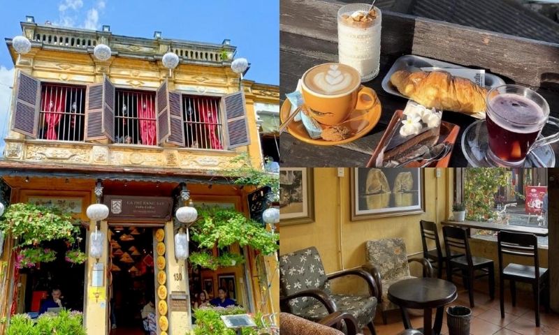Thiết kế quán cafe Hội An thường chú trọng sự cân bằng giữa nét cổ kính và sự thoải mái, đáp ứng nhu cầu của du khách hiện đại 