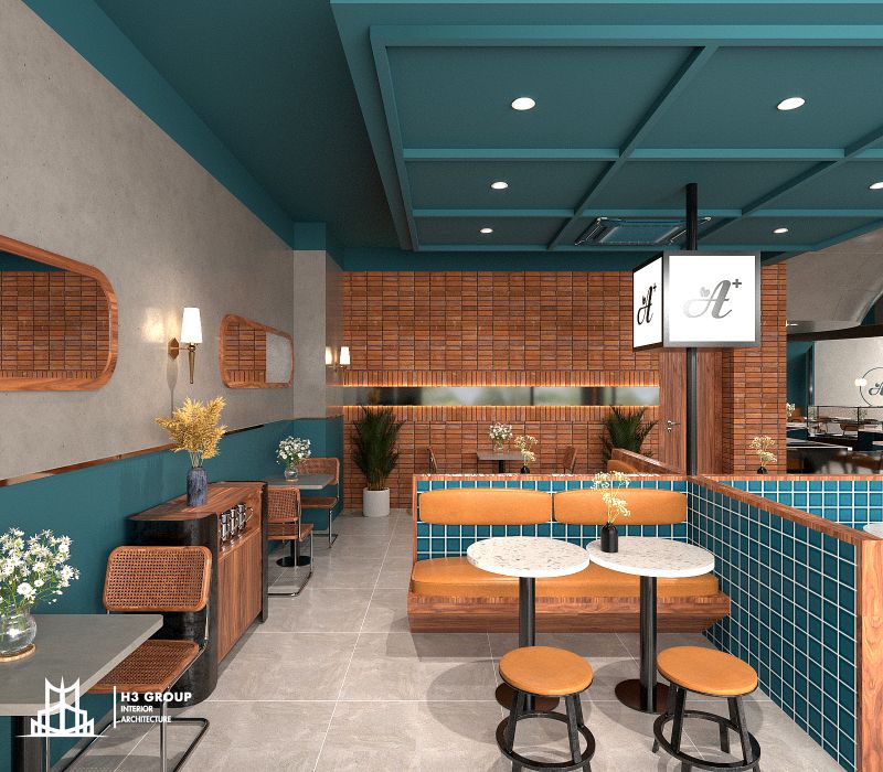 Quán cafe Tân cổ điển thanh lịch phù hợp với khách hàng yêu thích sự thanh thoát, nhẹ nhàng và trải nghiệm thư giãn 