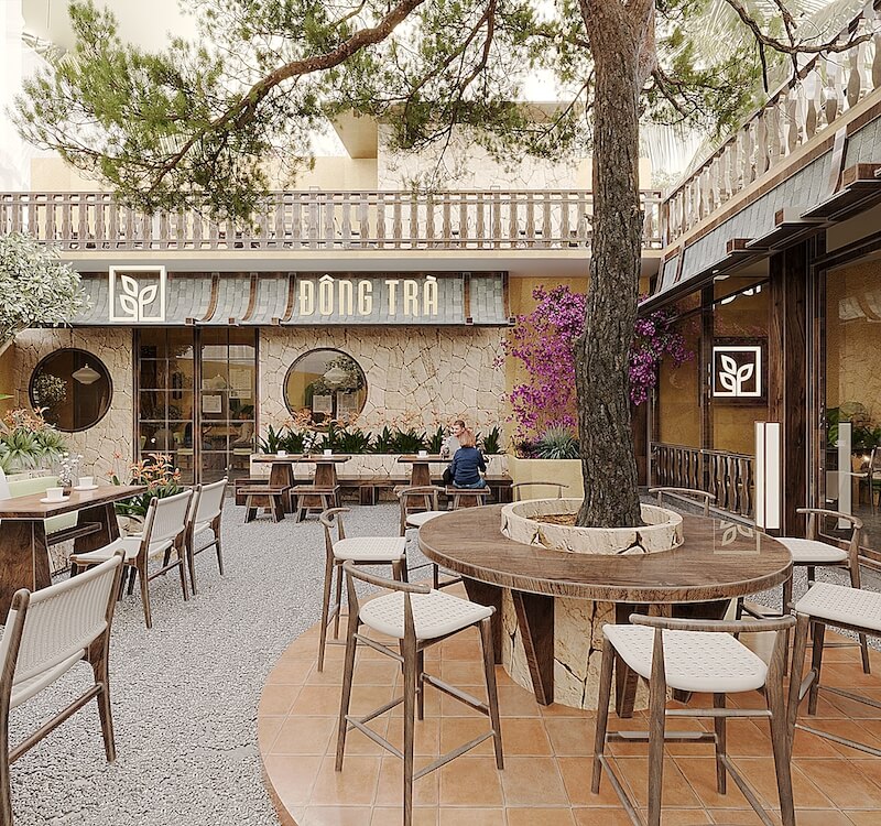 Việc phân chia mặt bằng và bố trí không gian chức năng giúp quán cafe vận hành hiệu quả, tối ưu trải nghiệm khách hàng và khai thác tốt diện tích sử dụng