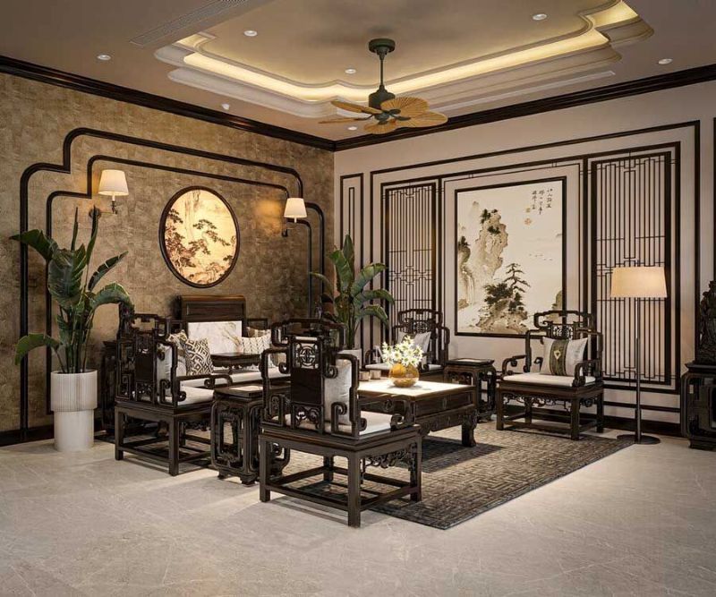 Thiết kế nhà ở, biệt thự phong cách Indochine tạo không gian sống vừa thẩm mỹ, vừa tiện nghi, phản ánh gu sống tinh tế và đẳng cấp của gia chủ