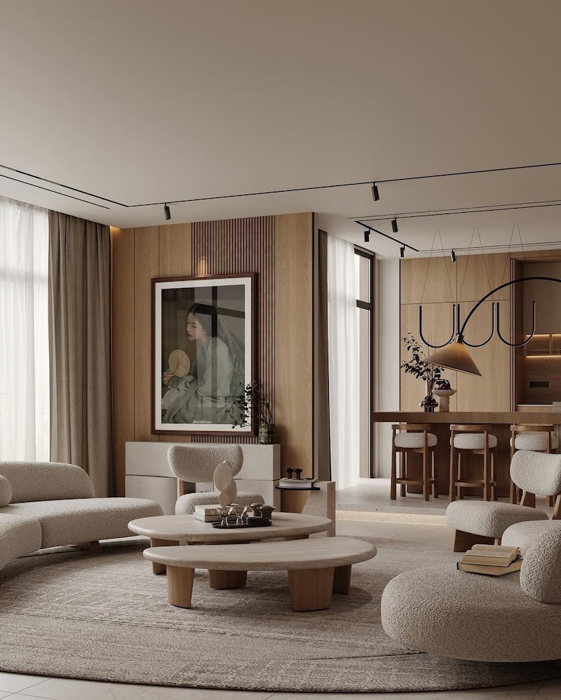 Trong khi phong cách indochine mang đến sự ấm áp, hoài cổ và đậm chất Á Đông thì phong cách Scandinavian lại mang đến sự tối giản, sáng sủa và hiện đại 