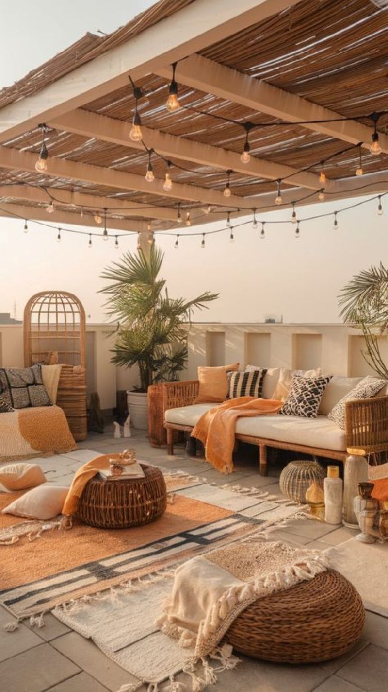 Ngoài trời có những góc check-in “sống ảo” độc đáo cho khách hàng 