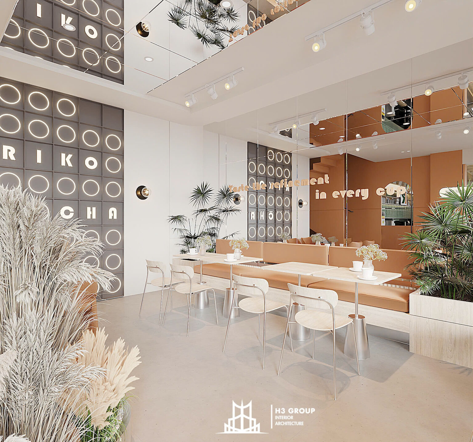 Riko Cha - Kiến tạo điểm hẹn café trẻ trung thu hút - H3 GROUP-Giải ...
