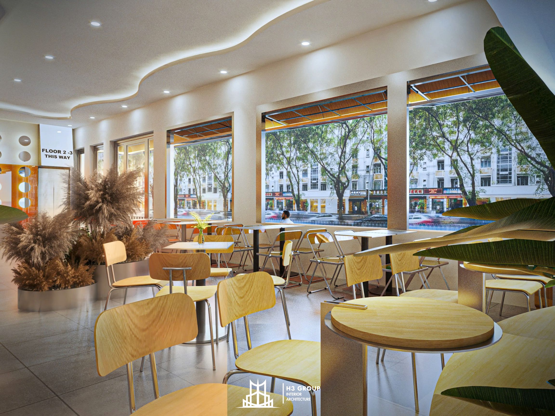 Tầng hai được định hình như một bước chuyển mình mới mẻ cho quán