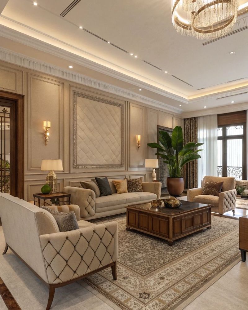 Sự kết hợp khéo léo giữa những món decor này sẽ giúp không gian tân cổ điển trở nên hoàn chỉnh, có hồn và phản chiếu phong cách sống của gia chủ