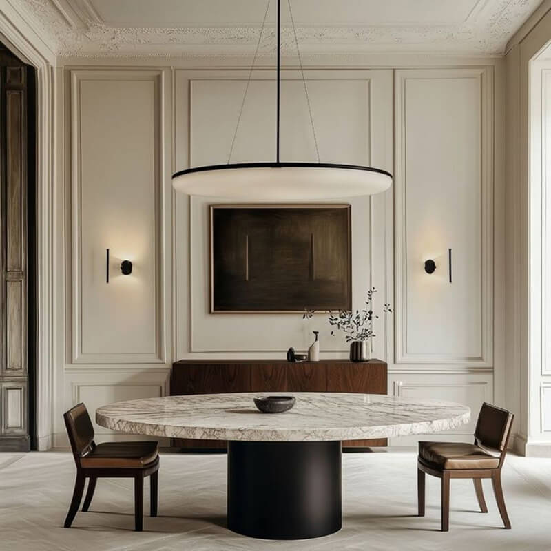 Phong cách cổ điển kết hợp hiện đại trong thiết kế biệt thự giúp tạo nên sự giao hòa giữa quá khứ và hiện tại, vừa quen thuộc vừa mới mẻ 