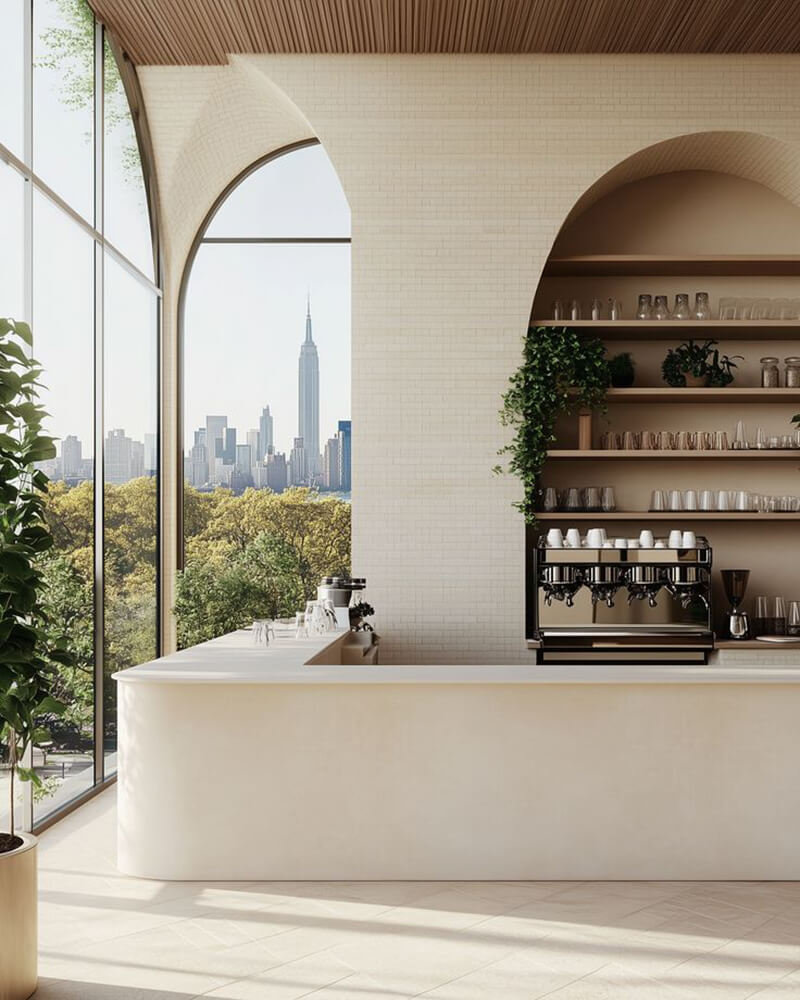 Thiết kế nhà hàng cổ điển kết hợp hiện đại chú trọng ánh sáng và vật liệu để tạo không gian ấm áp, gần gũi mà vẫn đẳng cấp 