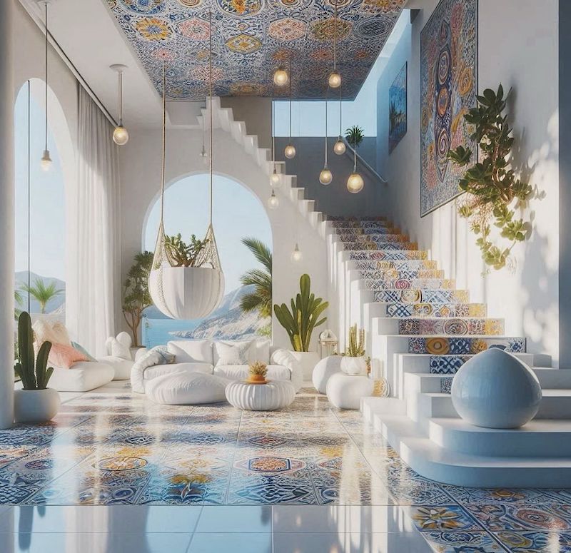 Thiết kế biệt thự phong cách Địa Trung Hải tạo cảm giác nghỉ dưỡng mỗi ngày, lý tưởng cho những ai yêu sự tự do và bình yên 
