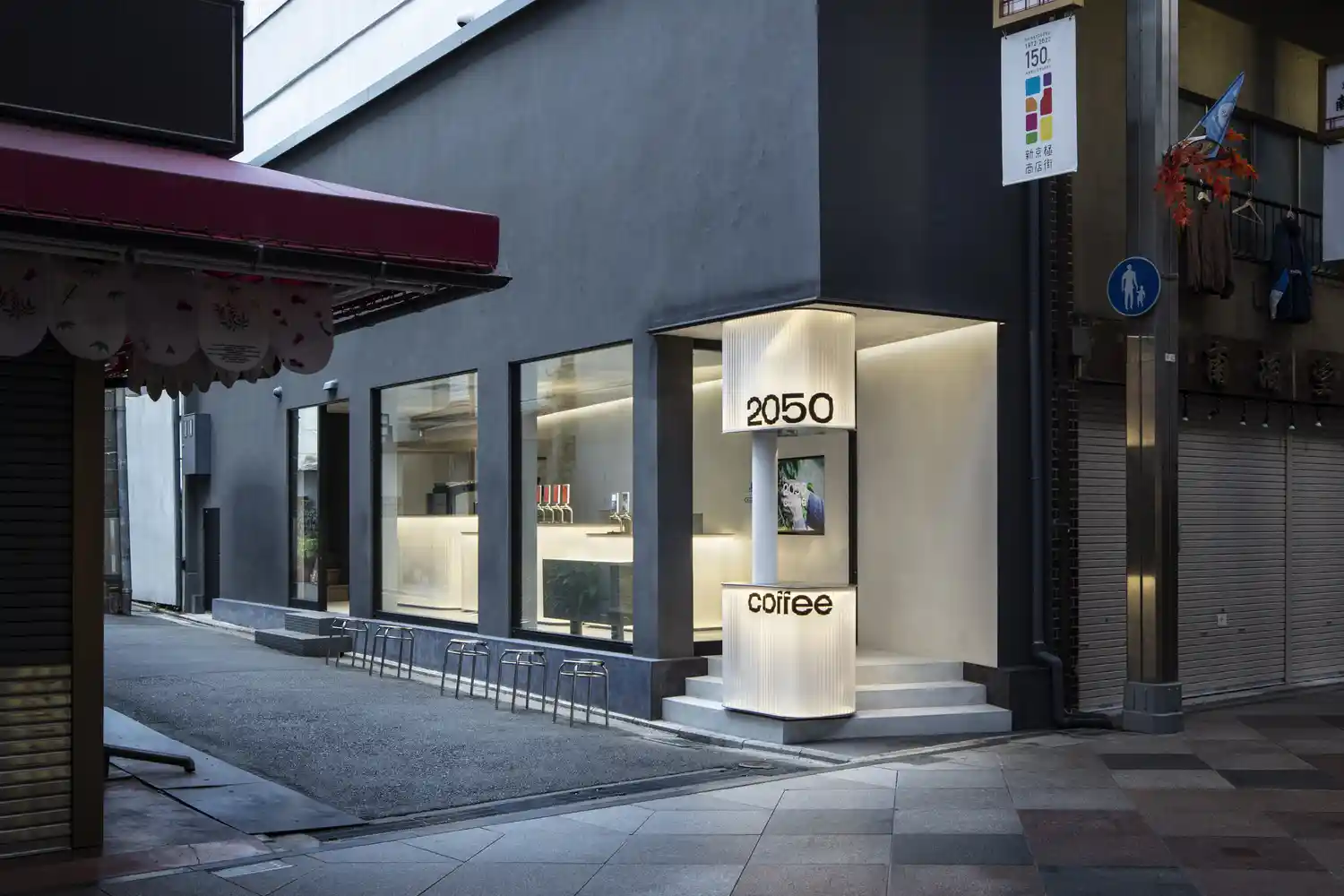 Quán cafe phong cách hiện đại tối giản dễ tạo dấu ấn thương hiệu nhờ thiết kế tinh tế và màu sắc nhận diện nhất quán