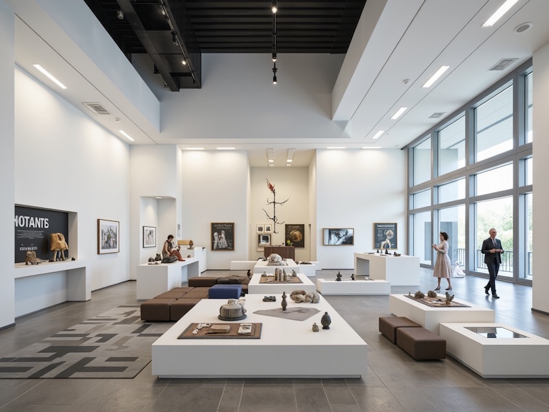 Thiết kế công trình công cộng phong cách hiện đại tối giản thể hiện tinh thần thời đại: đơn giản, tiện nghi và hướng tới con người